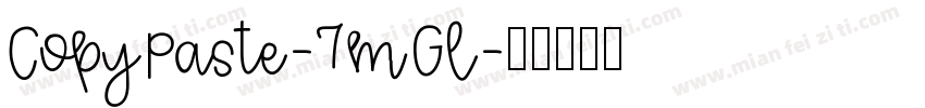 CopyPaste-7mGl字体转换