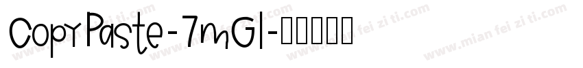 CopyPaste-7mGl字体转换