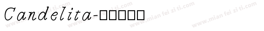 Candelita字体转换