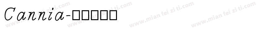 Cannia字体转换