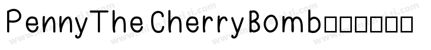 PennyTheCherryBomb字体转换