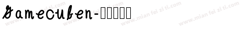 Gamecuben字体转换
