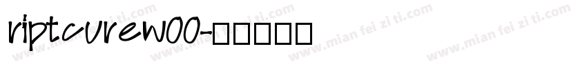 riptcurew00字体转换
