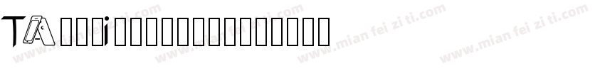 TA-kai_regular字体转换