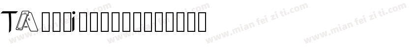TA-shirabe_h字体转换
