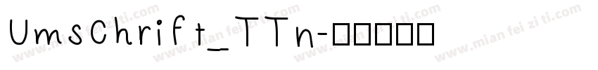 Umschrift_TTn字体转换