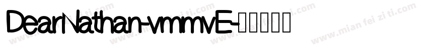 DearNathan-vmmvE字体转换
