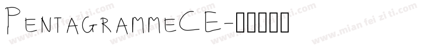 PentagrammeCE字体转换