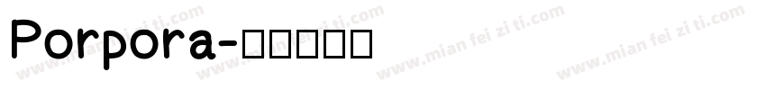 Porpora字体转换