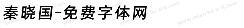 秦晓国字体转换