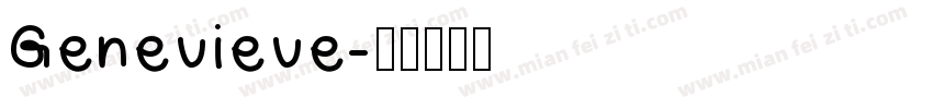 Genevieve字体转换