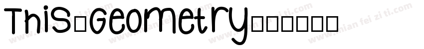 This-Geometry字体转换