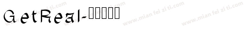 GetReal字体转换