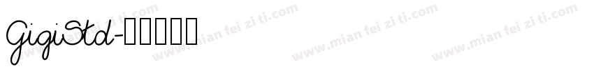 GigiStd字体转换