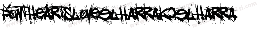 FontHeartsLoveElHarrakCElHarrakblogspotcom-2Vvv字体转换