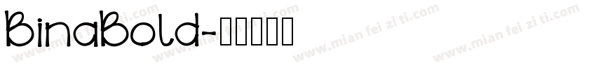 BinaBold字体转换
