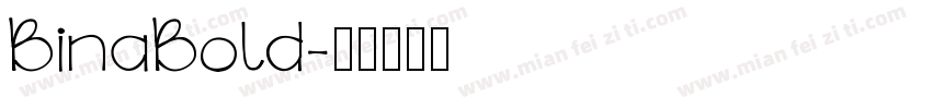 BinaBold字体转换
