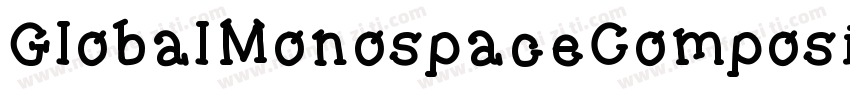 GlobalMonospaceCompositeFont字体转换