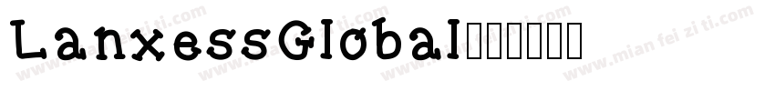 LanxessGlobal字体转换