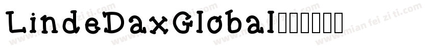 LindeDaxGlobal字体转换