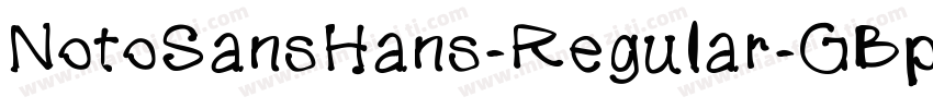 NotoSansHans-Regular-GBpc-EUC-H字体转换