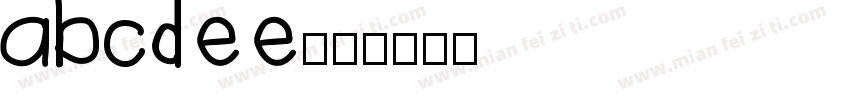 ABCDEE字体转换