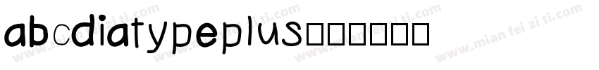 abcdiatypeplus字体转换