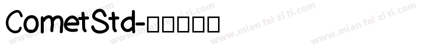 CometStd字体转换