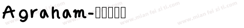 Agraham字体转换
