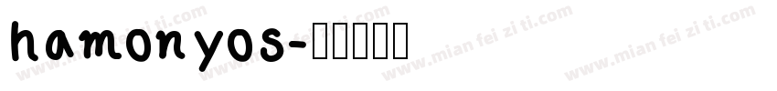 hamonyos字体转换