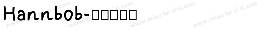 Hannbob字体转换