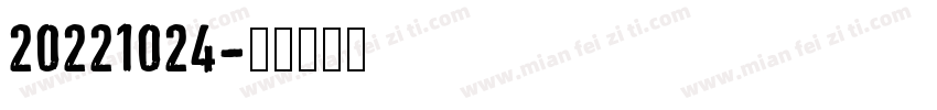 20221024字体转换
