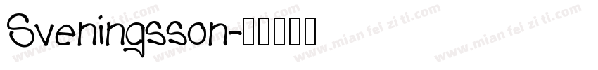 Sveningsson字体转换