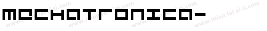 mechatronica字体转换