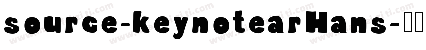 source-keynotearHans字体转换
