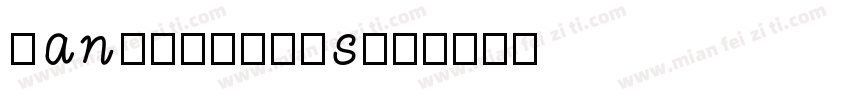 handietters字体转换