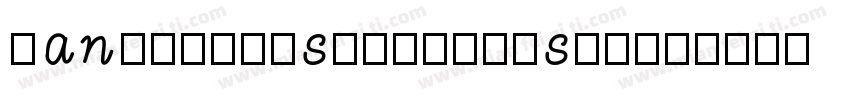 hanletoursdemoversio字体转换
