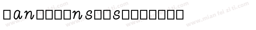 hanzipensc-sc字体转换