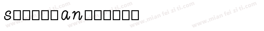 sorcehan字体转换