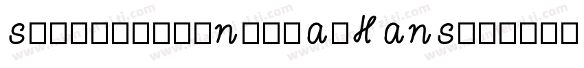 source-keynotearHans字体转换
