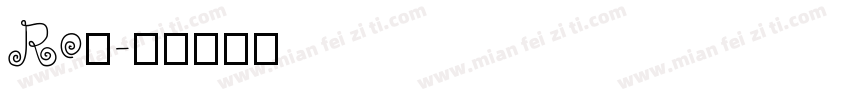 Ro篠字体转换