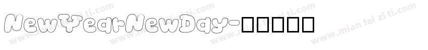 NewYearNewDay字体转换