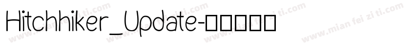Hitchhiker_Update字体转换