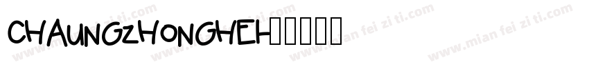 chaungzhonghei字体转换