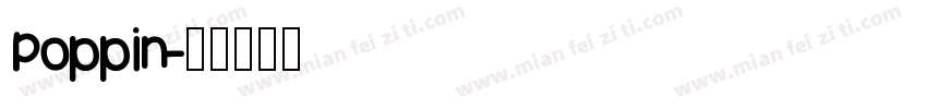 Poppin字体转换