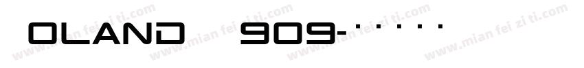 RolandTR909字体转换
