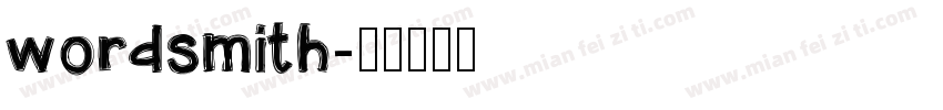 wordsmith字体转换