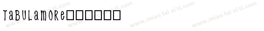 tabulamore字体转换