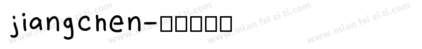 jiangchen字体转换