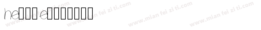 heronew字体转换